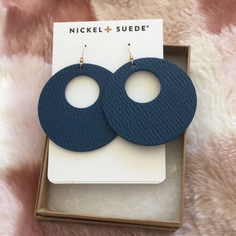 New! Teal Ridge Nova Small Nickel Suede